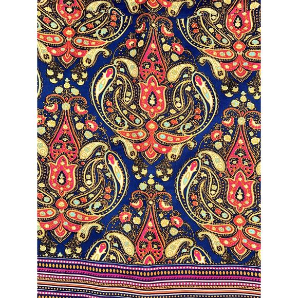 Merona‎ Paisley Print Skirt Colorful Pattern Pencil Skirt Office Career - Picture 8 of 8